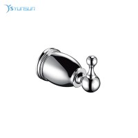 Chrome Modern Stainless Steel Single Robe Hook Bathroom Accessories